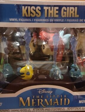 New Funko Pop Little Mermaid Kiss The Girl Figurine Ariel